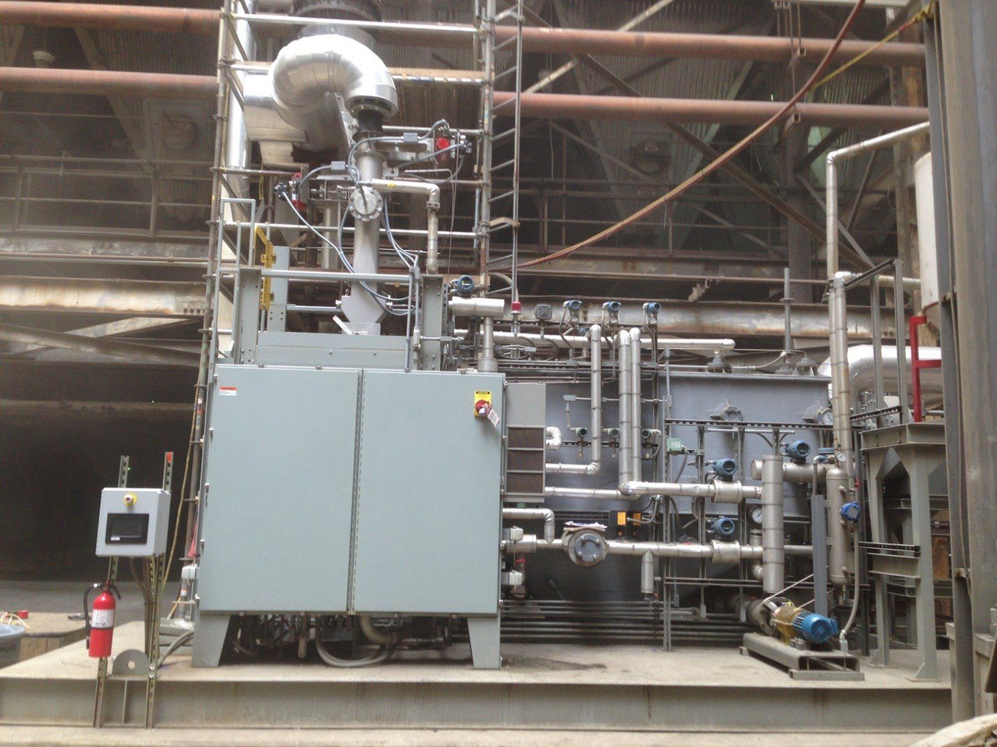 FGD Wastewater Evaporation Pilot Project at Large Power Plant