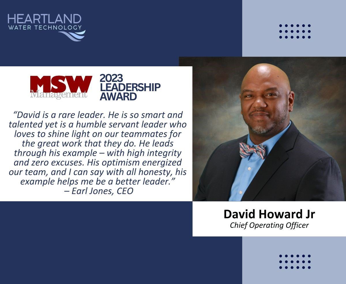 David Howard Receives MSW Management Leadership Award