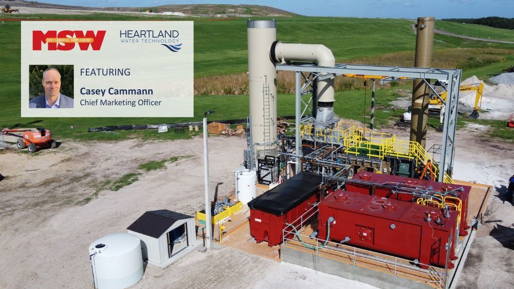 MSW Management’s 2023 Landfill Supplement Highlights Heartland’s Evaporation Solution and Successful Project Case Study